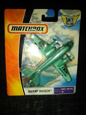   Vintage Matchbox Sky Busters:2008 MBX Metal.Swamp Raider.
