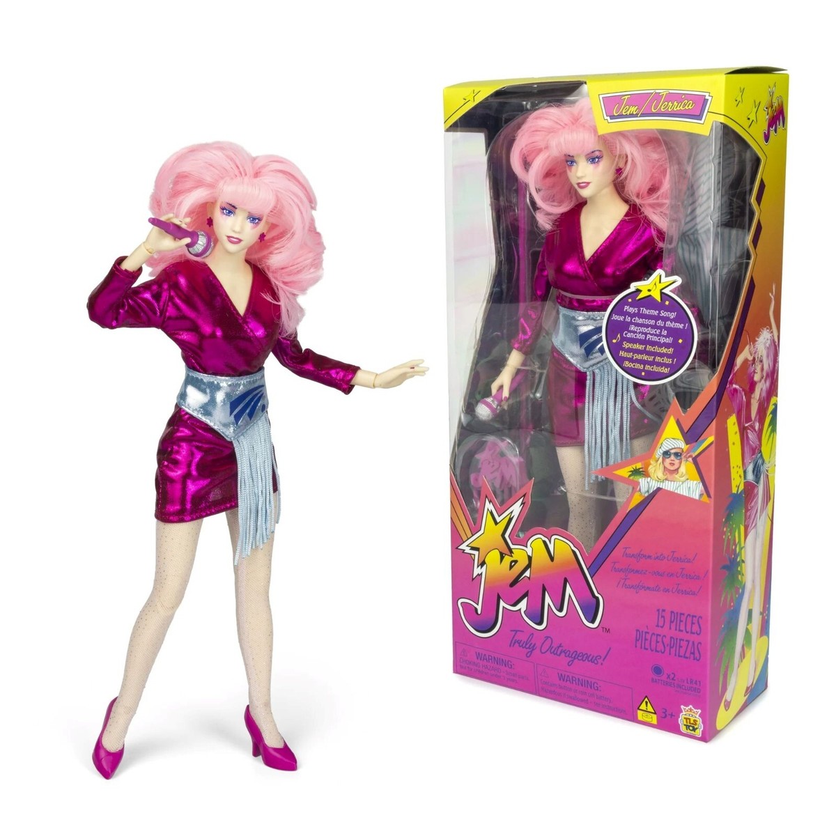 Poupées Jem et les hologrammes vintage : Rock N Curl et Jerrica