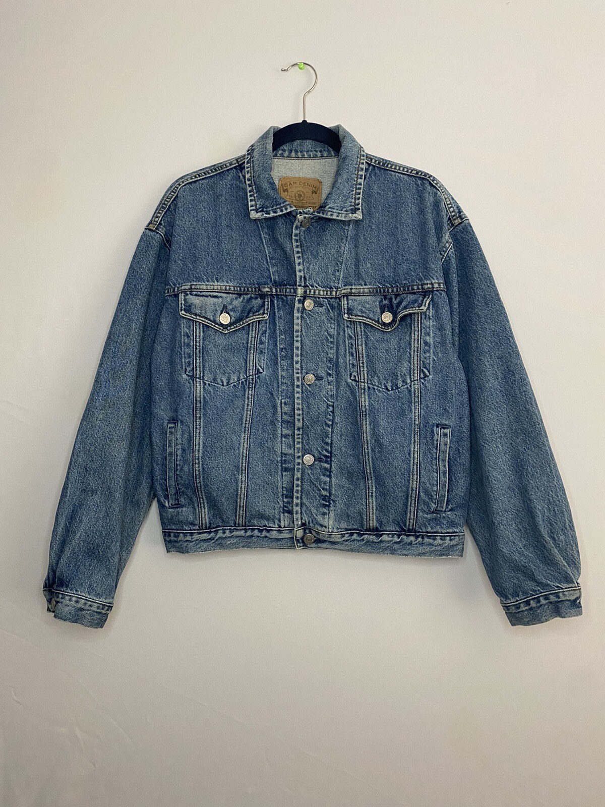 Gap Denim Jacket Men’s Size M Blue-image
