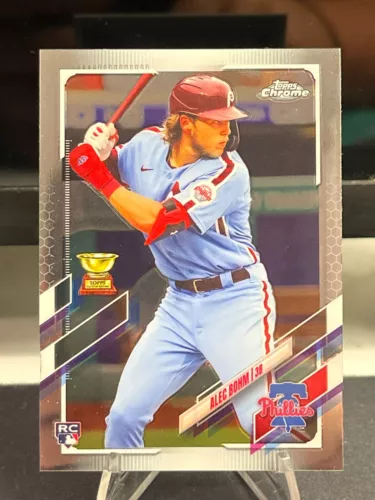 Alec Bohm 2021 Topps Chrome RC Philadelphia Phillies #119