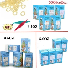 Dental Orthodontic Elastics Latex Braces Rubber Bands Ring Heavy Medium Light