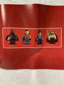 Star Wars LEGO 7961 Darth Maul's Sith Infiltrator Complete w/Manual & Minifigs