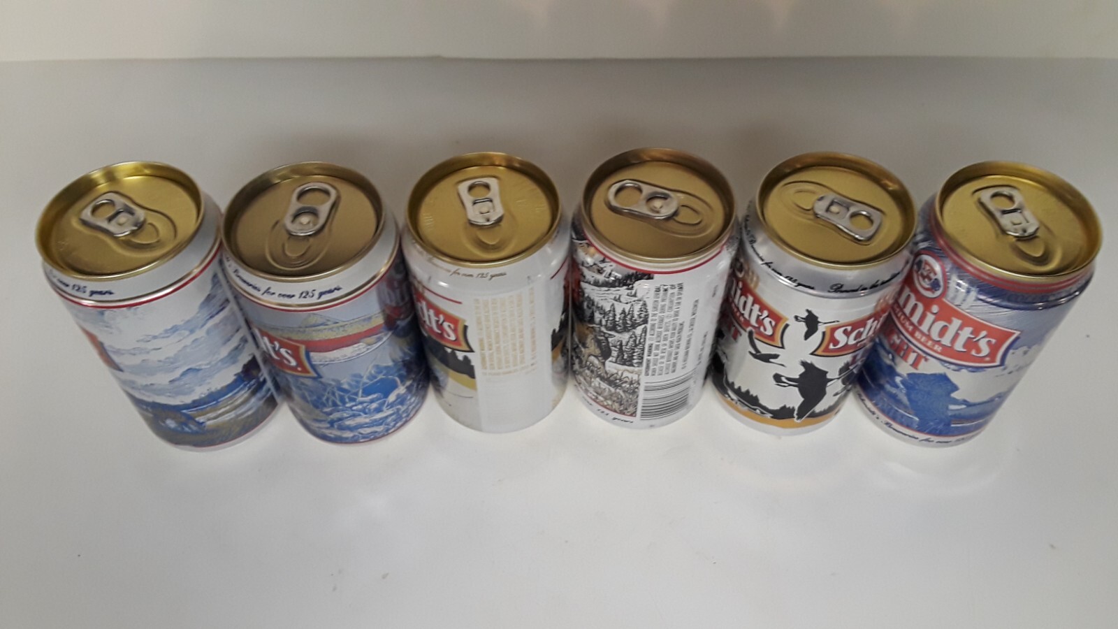 Schmidts Scenic Beer Can Lot, Premium and Light Beer Cans eBay