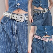 Elegant Rhinestone Belt for Women Fashionable and Luxurious Waist Accessory