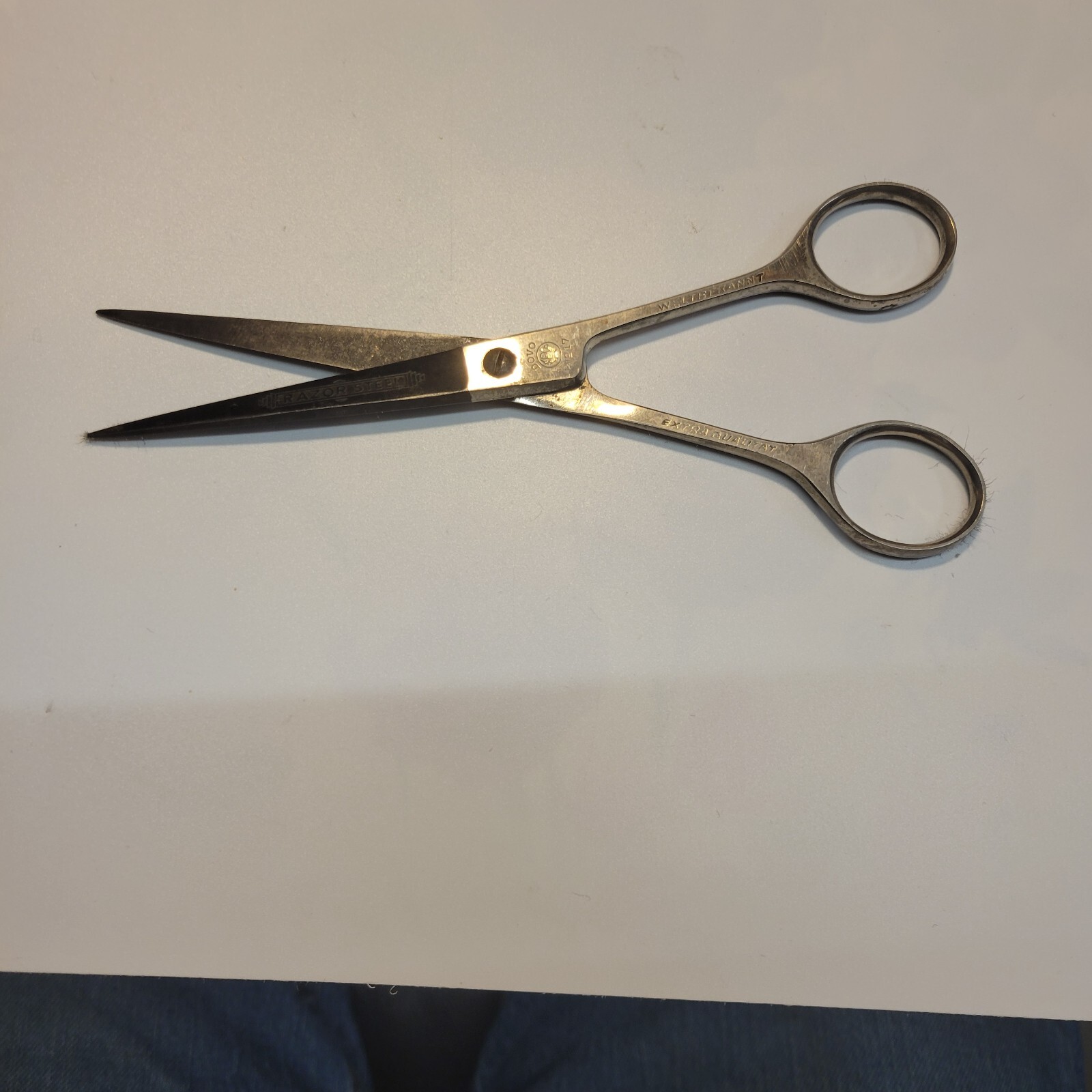 SCISSORS - FRITZ BRACHT SOLINGEN GERMANY - DOVO NO. 17 - WELTBEKANNT-image