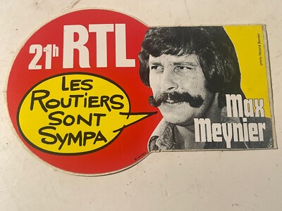 Max Meynier Les Routiers Sont Sympa Sticker 