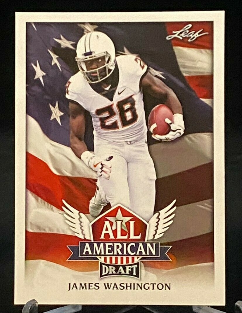 James Washington Leaf Draft All-Americans #AA06 Base