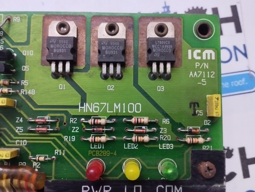 TRÄGER HN67LM100 KÜHLERKOMPRESSORPLATINE AA7112-5 PCB289-4 - Bild 4 von 8