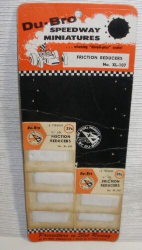 Du-bro Slot car Friction Reducers on the card Cool Display - Picture 1 of 4