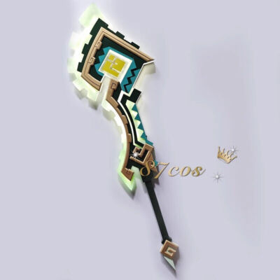 Genshin Impact Kinich Claymore Anime Cosplay Props LED Light Prop Halloween 山王长牙