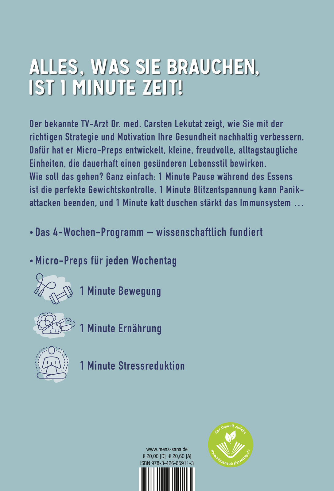 Thumbnail - Carsten Lekutat / Die 1-minuten-strategie