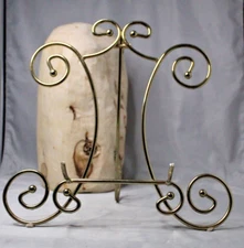 Easel Cookbook Picture Art Photo Holder Display Stand Metal Decorative Tabletop