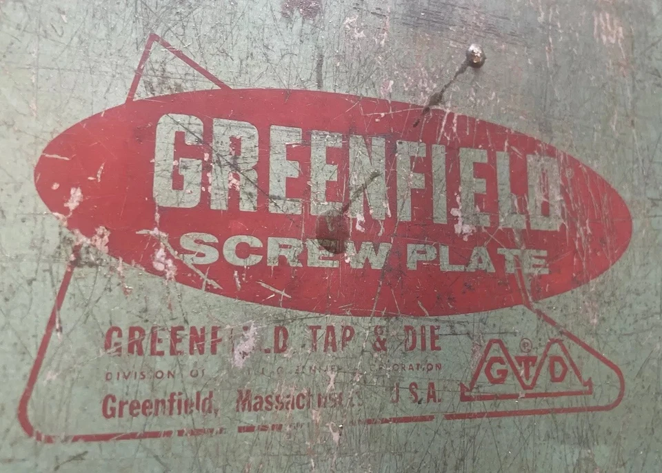 Greenfield Little Giant Tap & Die Two Piece Screw Plate (#5) Collets - Image 4 of 4