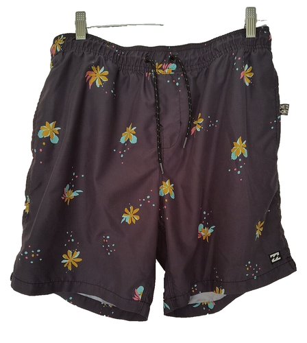 Bañador Billabong para hombre talla grande multicolor floral sin forro por encima de la rodilla - Imagen 4 de 16