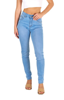 #ad Wakee Light Blue High Rise Ankle Grazer Jeans 60130 AU $69.95