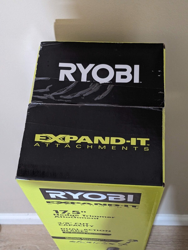 NEW Ryobi Expand It 17 1/2 Hedge Trimmer Attachment SHIP IN RETAIL BOX ryhdg88