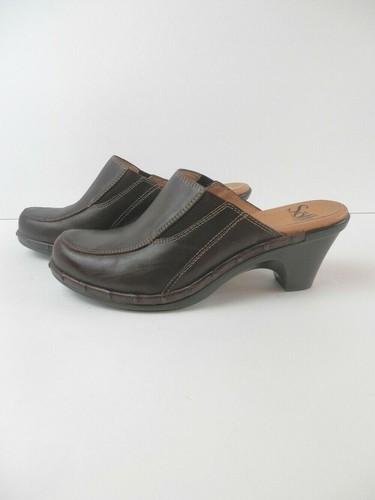 sofft leather mules