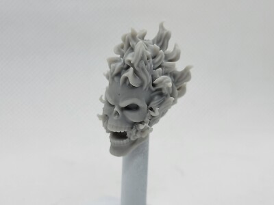 3d Printee Ghost Rider Open Mouth 1:12   6'' GI Joe Classified/Marvel Legend