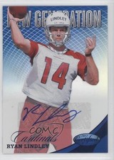 2012 Certified New Generation Mirror Blue Signatures 18/49 Ryan Lindley Auto 1u6