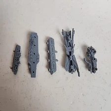 Deluxe Battleship Movie Edition Replacement Parts Ships Alien Ships 5 Pieces