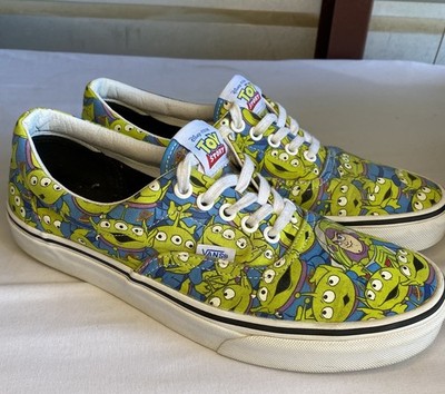 Vans Toy Story Buzz Woody Alien Eyes Disney Pixar Men's Size 9.5 Women s 11