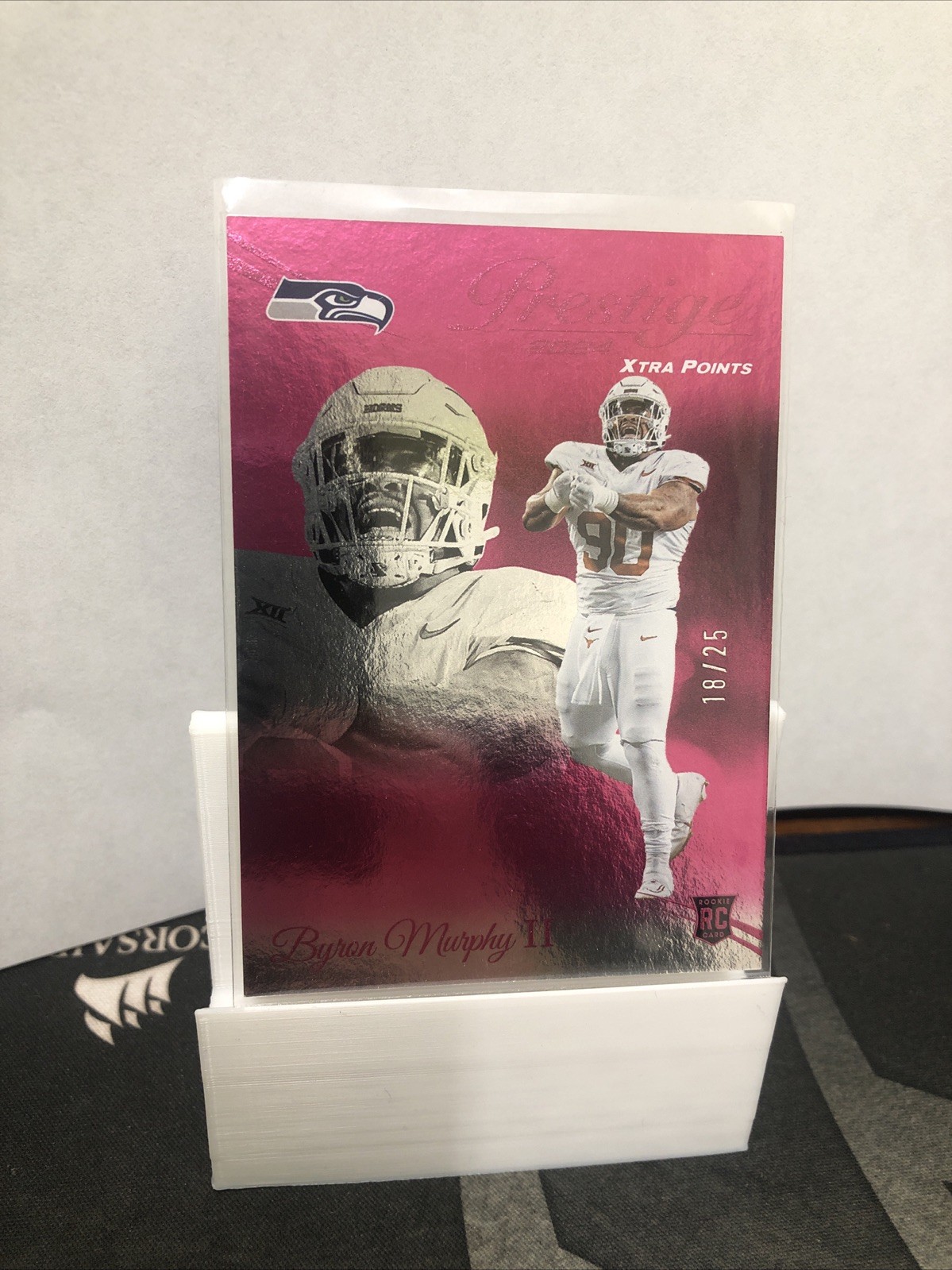 Byron Murphy Panini Prestige #319 Xtra Points Pink