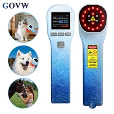 Handheld 650nm 808nm Cold Laser Therapy for Horses Dogs Human Pain Relief Device
