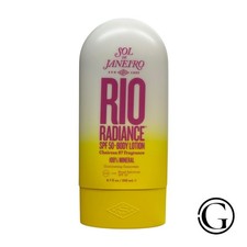 Sol de Janeiro Rio Radiance Body Lotion SPF 50, 200 ML, 6.7 Fl Oz Full Size NWOB 2.23 per gallon