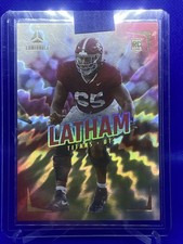J.C. Latham 2024 Panini Luminance Rookie Red /25 Tennessee Titans RC Jc