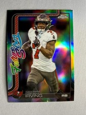 Bucky Irving Future Stars Refractor 2025 Topps Chrome Football NFL Buccaneers