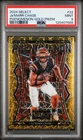 2024 PANINI SELECT PHENOMENON GOLD PRIZM #22 JA'MARR CHASE 1/10 PSA 9