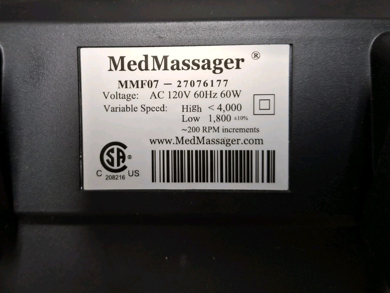 ✅ See Demo Video~Med Massager Therapeutic Foot Massager MMF07  11 Speed