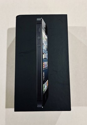 Apple iPhone 5 16GB Black A1428 EMPTY BOX ONLY Includes Manuals Stickers