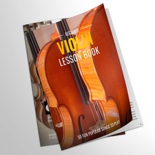 Beginner Violin Lesson Book Suitable for all Levels Color Coded Notes 50 A