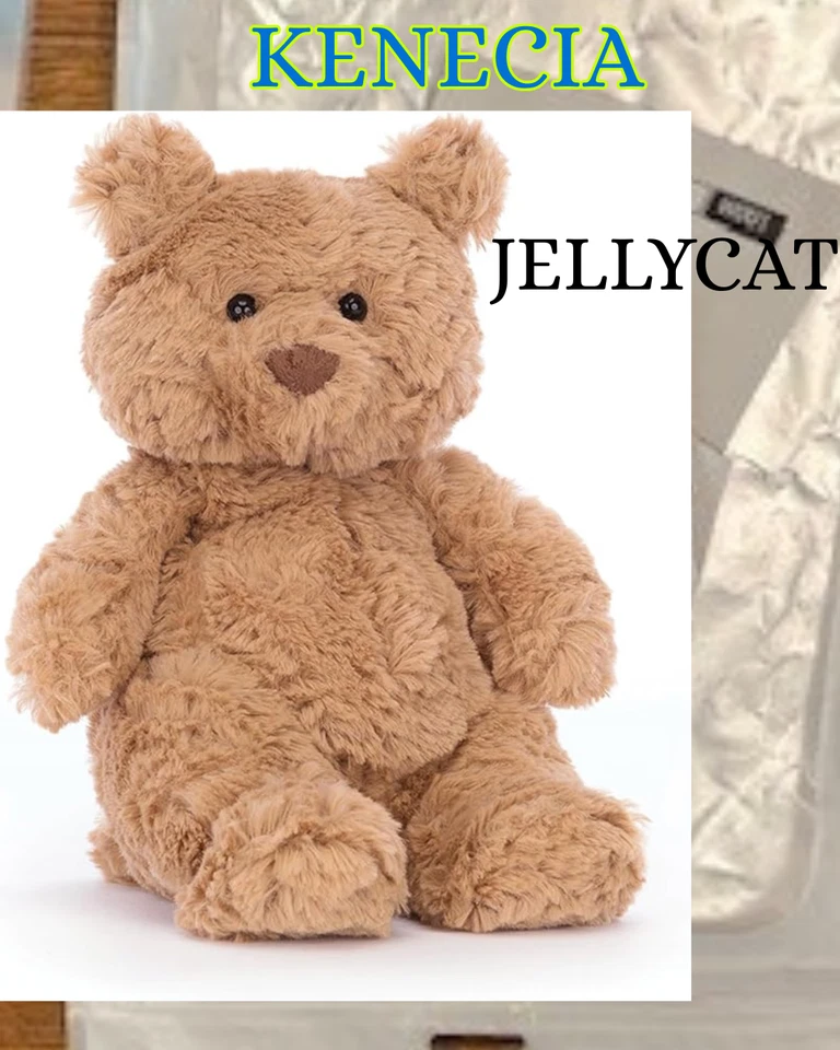 Jellycat Bartholomew Bear Stuffed Animal, Tiny 6 inches - Image 2 of 2