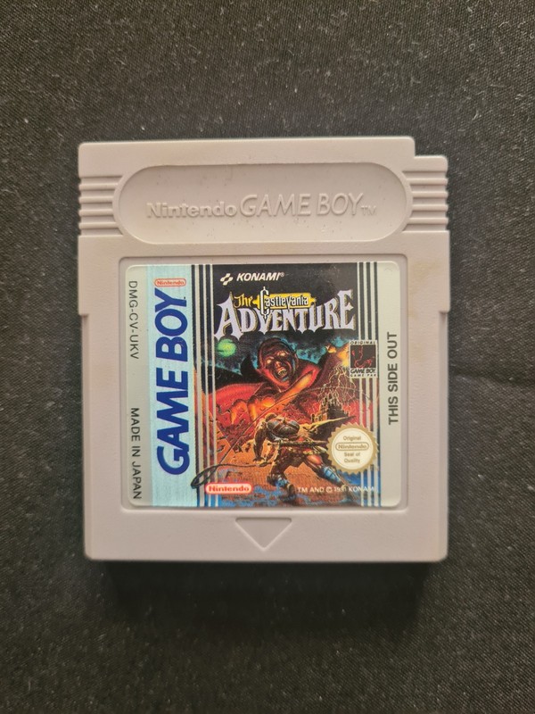 THE CASTLEVANIA ADVENTURE Nintendo Game Boy UK / EUROPEAN Version Game