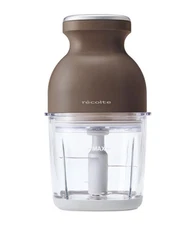 Recolte Capsule Cutter Bonne RCP-7 Cordless Food Processor 500ml Mocha Brown USB
