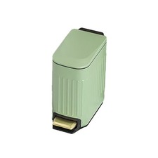 Luxury Steel Trash Can - Slim Large Capacity Neat Look 6L Capacity Bathroom