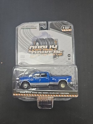 Greenlight 1/64 Scale LE Dually Drivers 2018 Ram 3500 Big Horn Harvest Edition 3
