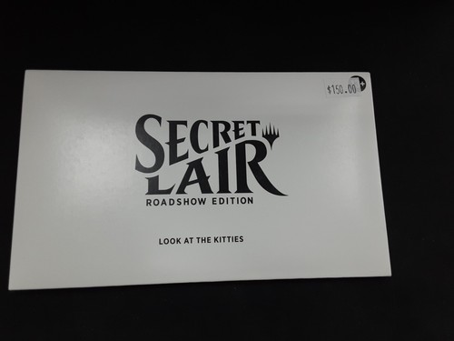 Magic the Gathering Secret Lair Roadshow Edition Look at the Kitties sealed