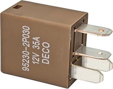 Relay 95230-2P030 Set of 2 4 Pins Multi-Purpose Power Relay 12V 35A