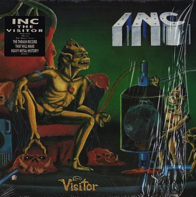 Indestructible Noise Command The Visitor NEAR MINT Giant Records Vinyl LP