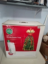 Winter Wonder Lane Dressform Pre-Lit Tree 4ft Buffalo Christmas Mannequin Decor