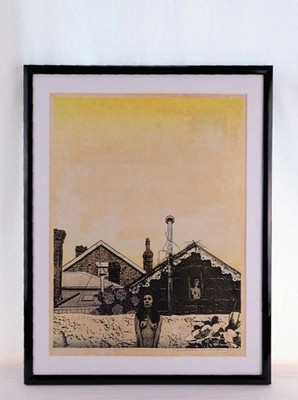 HODAKA YOSHIDA ''Modern Mythology Series'' JAPANESE WOODBLOCK PRINT SIGNED