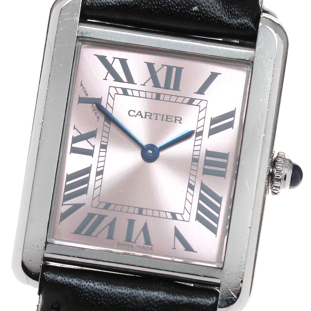 cartier tank solo SM watch women TO192036 | eBay