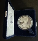 1995-P Proof $1 American Silver Eagle. With Box & COA