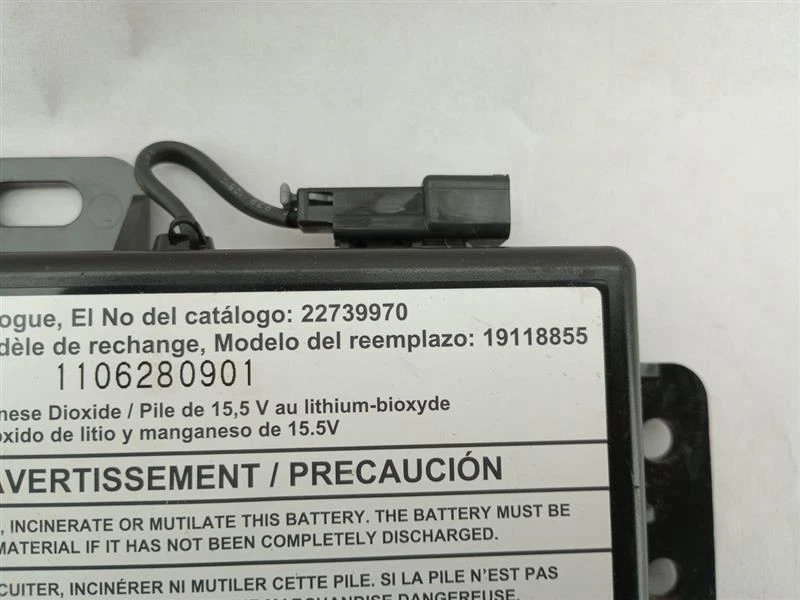 Chevrolet Camaro cupé OnStar batería de respaldo 2010 2011 2012 2013 2014 2015 Foto 4 de 4