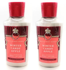 2-Pack Bath Body Works Winter Candy Apple Body Lotion - 8oz Each SEALED