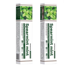 1PCS 100g Fresh Breath Deep Cleaning Spearmint Mint Toothpaste Natural