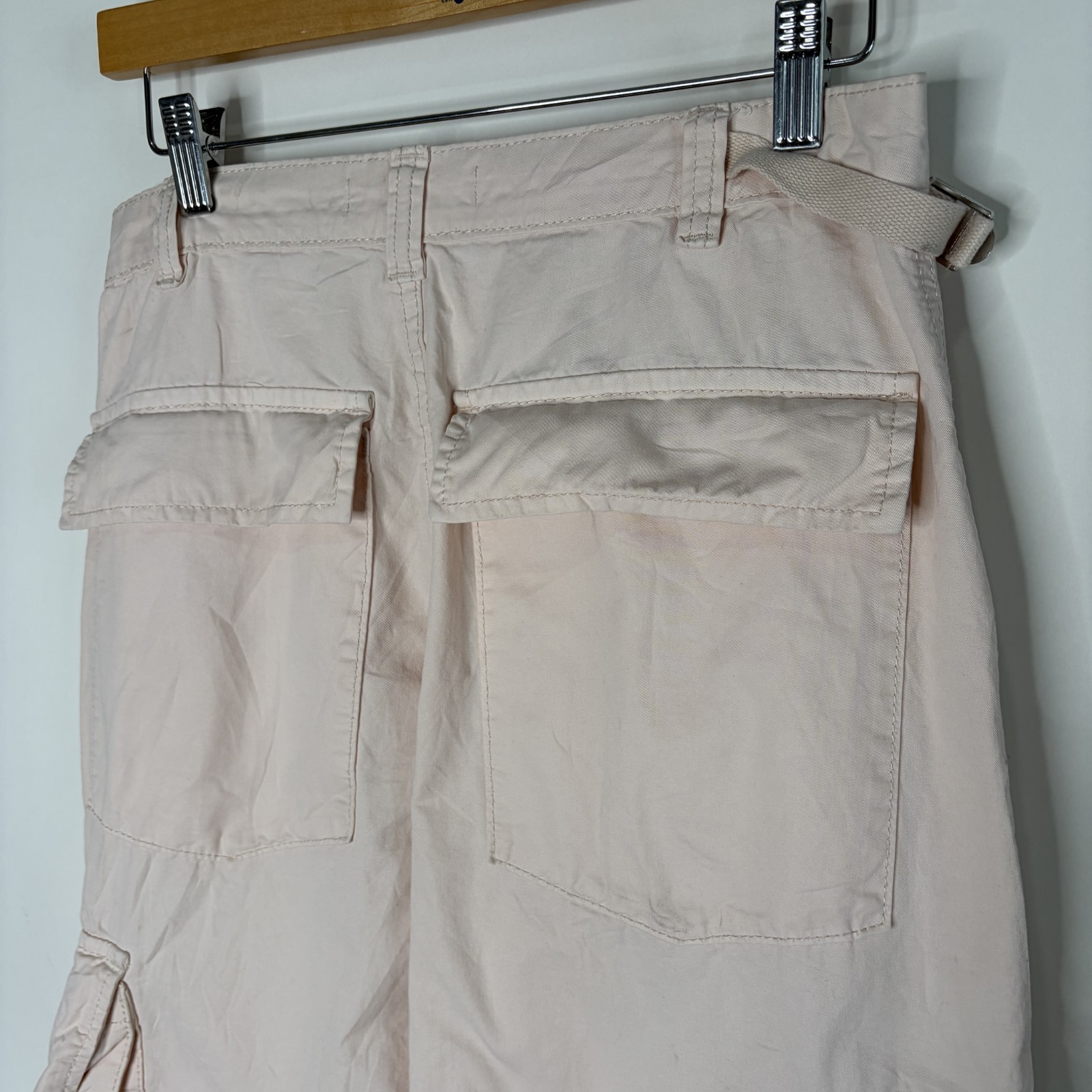 Pull and Bear Cargo Pants Gorpcore Light Pink Loo… - image 7